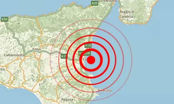 terremoto catania