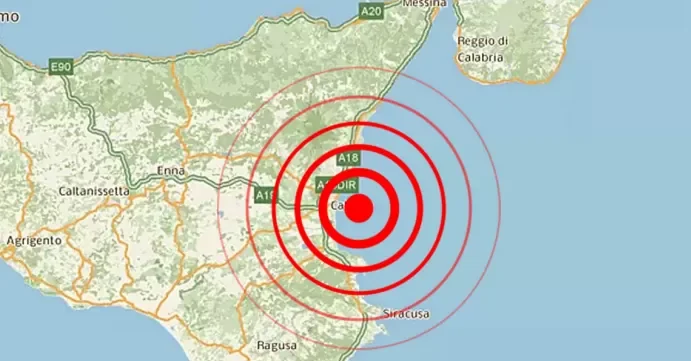 terremoto catania