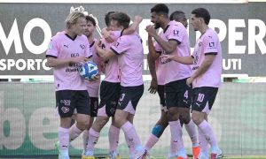 Palermo calcio esultanza (LaPresse) - Teleone.it