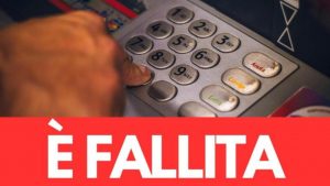 Fallimenti banche (foto lagazzettadelserchio.it) - teleone.it
