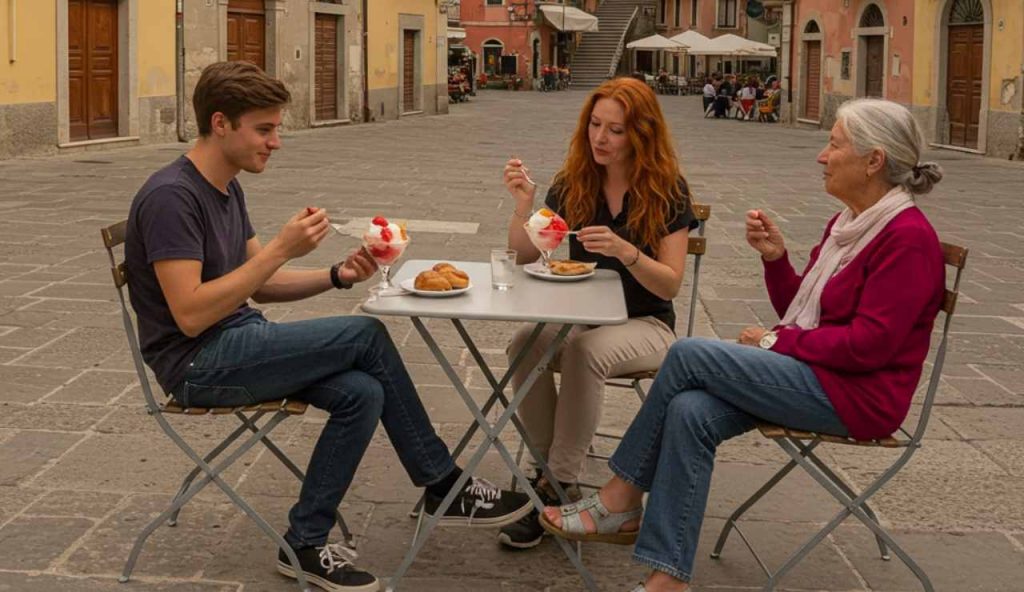 Granita al tavolo - foto (C) Teleone.it