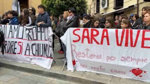 Misilmeri Sara Campanella funerali - foto (C) teleone.it