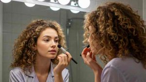 Uso cosmetici crema viso - foto (C) Teleone.it