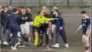 Aggressione arbitro Riposto aprile 2025
