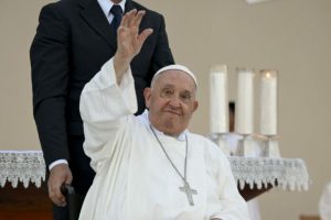 Papa Francesco, foto Italpress