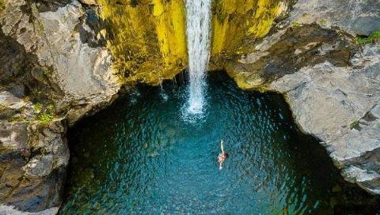 Cascata Nicoletta (foto fb Sicilia) - teleone.it