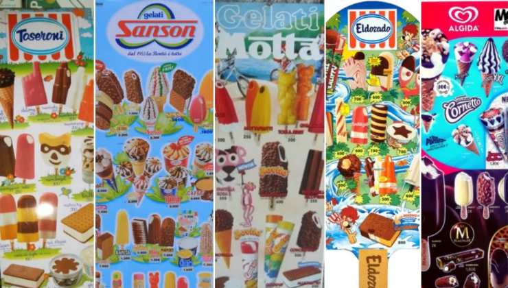 cartelli gelati confezionati (foto jopistacchio) - teleone.it