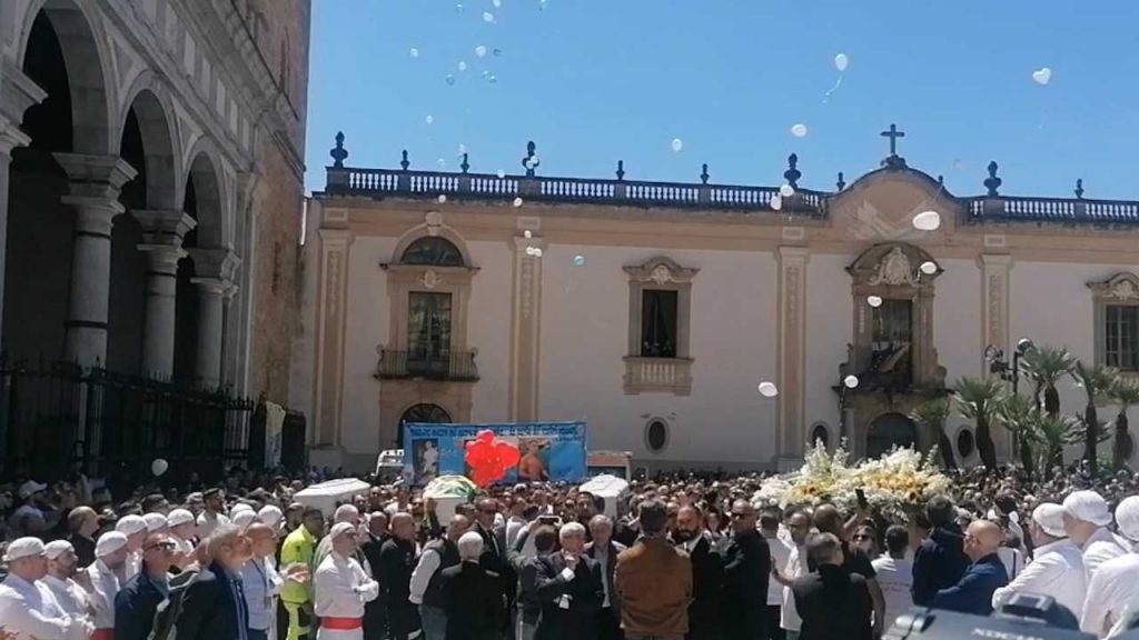 funerali monreale strage sparatoria