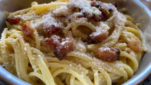 carbonara di pesce siciliana (foto itemplaridelgusto) - teleone.it