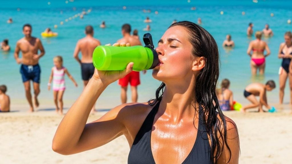 Acqua da bere spiaggia - foto (C) Teleone.it