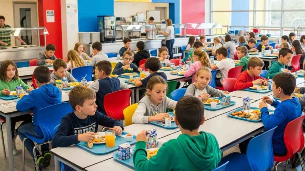 mensa scuola - foto (C) Teleone.it