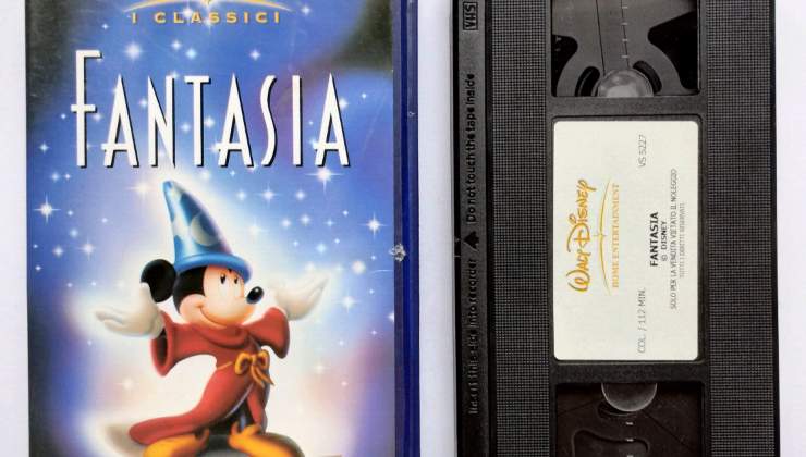 videocassetta fantasia (foto ebay) - teleone.it