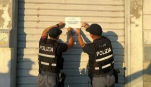 locale chiuso polizia